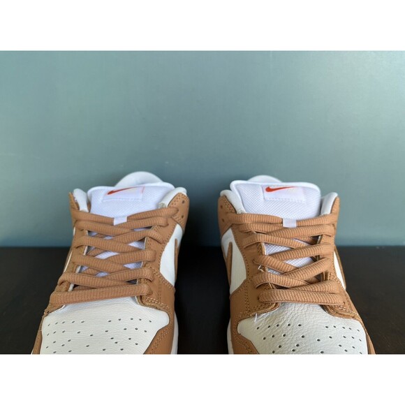 Nike SB Dunk Low Pro ISO "Light Cognac" Men's Size 8/Women's Size 9.5 DM8998-200 - Picture 8 of 11